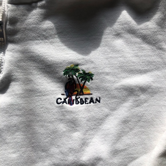 White PRINCESS CRUISES Caribbean Sweater - Picture 2 of 3